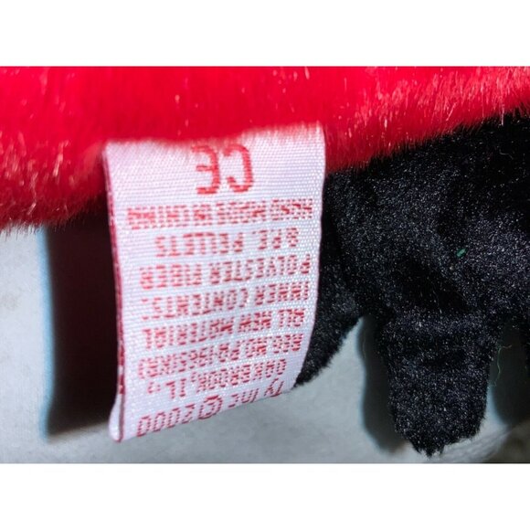 Ty Beanie Buddies the CARDINAL RED BIRD 10" Plush Doll Toy - Picture 7 of 8